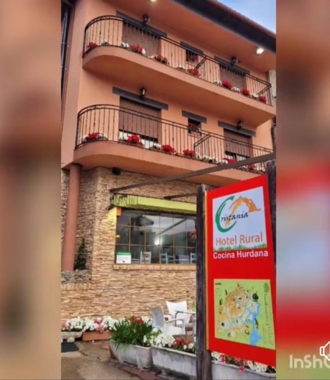 Hotel Rural Cristania Caminomorisco Luaran gambar